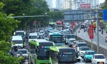 Công an Hà Nội hạn chế xe tải lớn tại hai nút giao cửa ngõ ngày 2/9